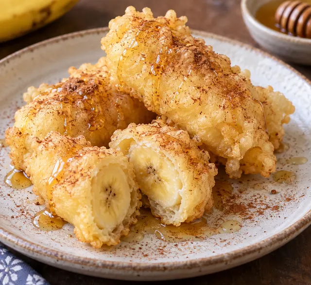 Tempura de banana