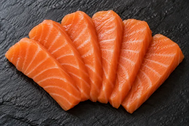Sashimi de salmão (6)